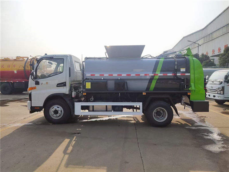 江淮7方餐厨垃圾车（方罐）